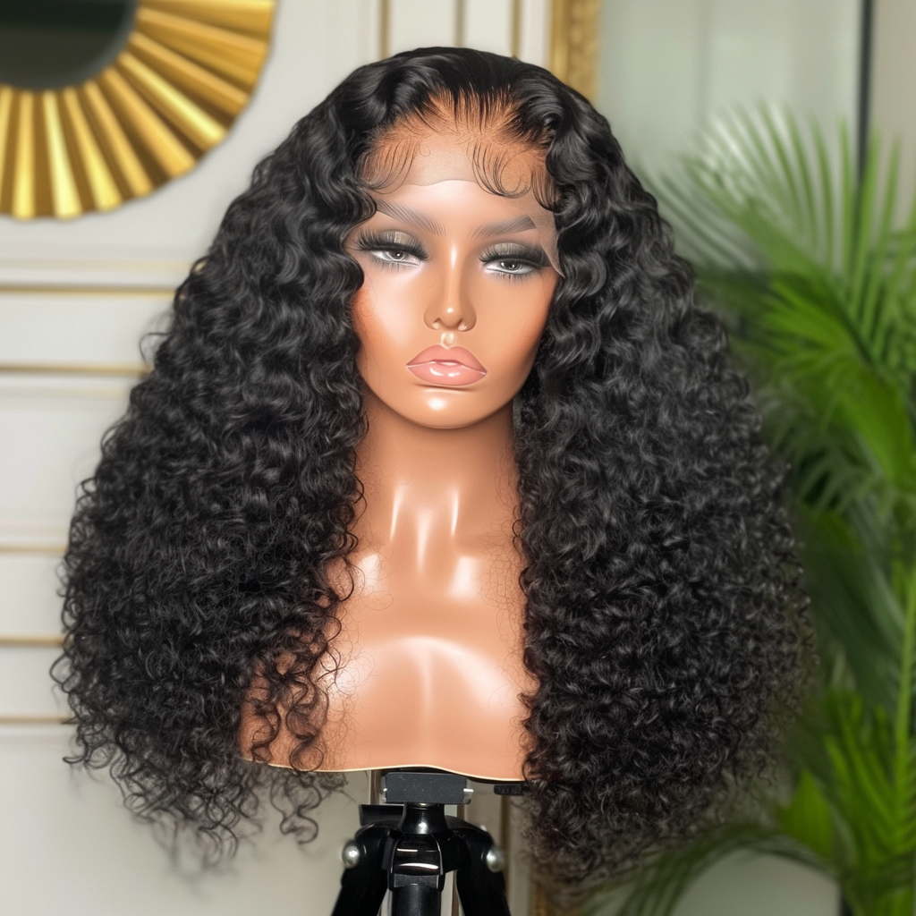 Uncustomized Curly Wig